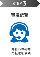 STEP3 転送依頼